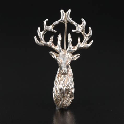 fendi deer brooch